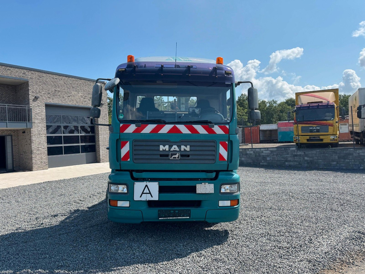 MAN TGA 26.360 Kran TeRex Multilift Fernbedienung - Hook lift, Truk derek: gambar 4 MAN TGA 26.360 Kran TeRex Multilift Fernbedienung - Hook lift, Truk derek: gambar 4
