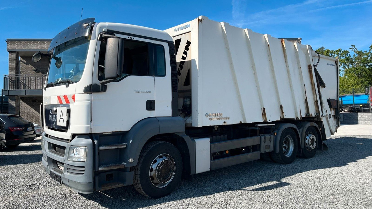 MAN TGS 26.320 6x2 Müllwagen Variopress Faun - Truk sampah: gambar 2 MAN TGS 26.320 6x2 Müllwagen Variopress Faun - Truk sampah: gambar 2