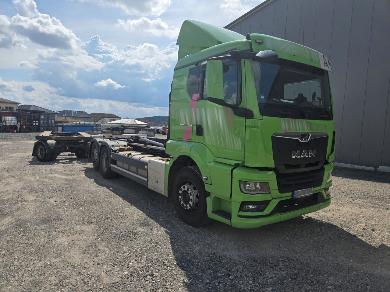 MAN TGS 2651 Abrollkipper HIAB Lift -Lenkachse - Hook lift: gambar 2 MAN TGS 2651 Abrollkipper HIAB Lift -Lenkachse - Hook lift: gambar 2