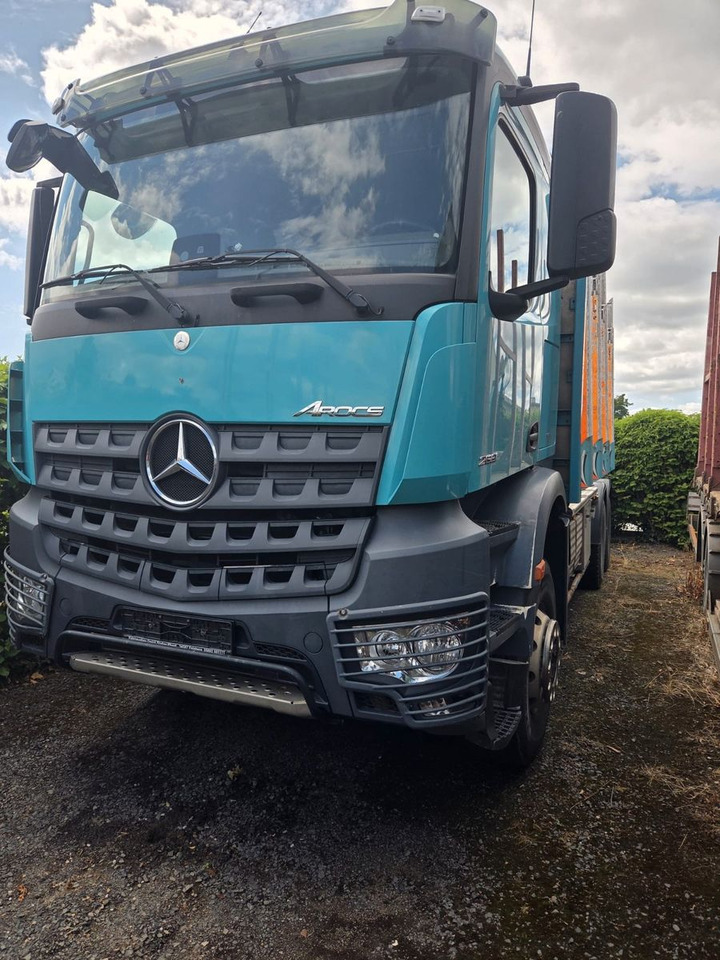 Mercedes-Benz Arocs 2651 Holztransporter Blatt Blatt ohne Kran - Pengangkut kontainer/ Container truck: gambar 1 Mercedes-Benz Arocs 2651 Holztransporter Blatt Blatt ohne Kran - Pengangkut kontainer/ Container truck: gambar 1