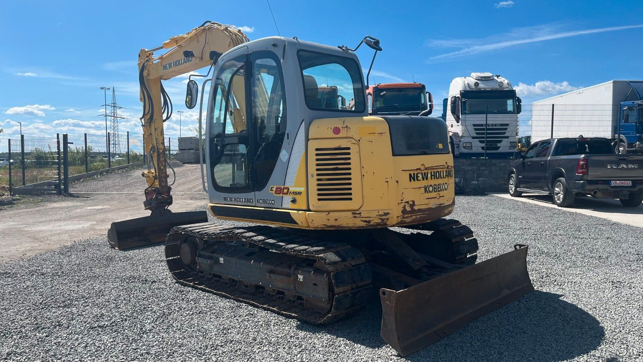New Holland Kobelco E 80 MSR Minibagger SW 8300 Kg - Ekskavator mini: gambar 5 New Holland Kobelco E 80 MSR Minibagger SW 8300 Kg - Ekskavator mini: gambar 5