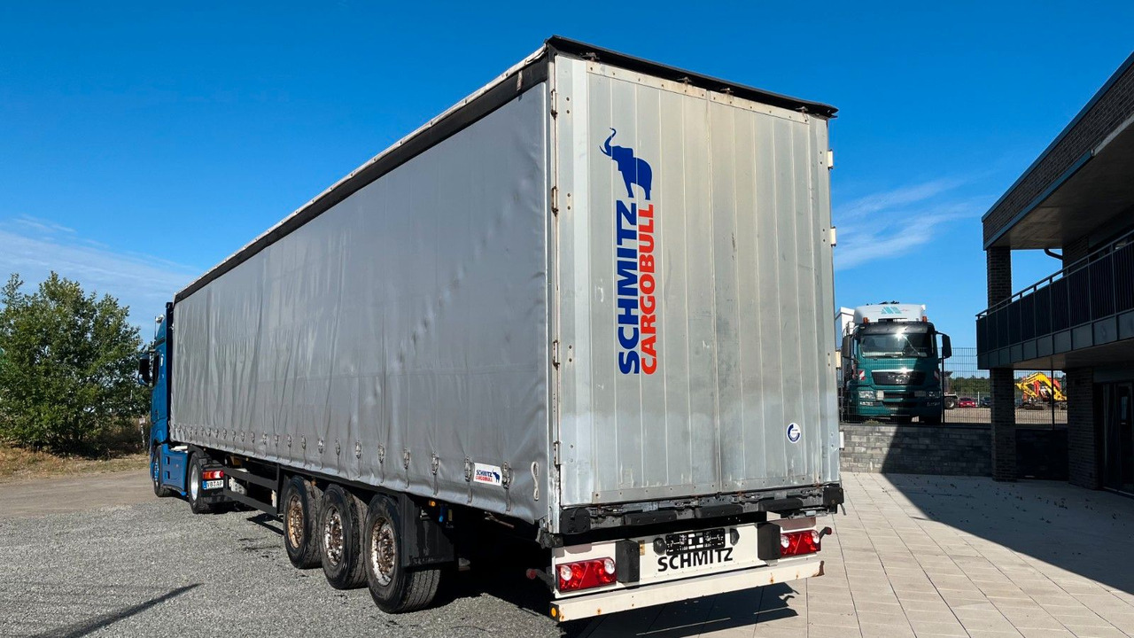 Schmitz Cargobull S01 Pritsche Plane Edscha Liftachse - Semi-trailer dengan terpal samping: gambar 3 Schmitz Cargobull S01 Pritsche Plane Edscha Liftachse - Semi-trailer dengan terpal samping: gambar 3