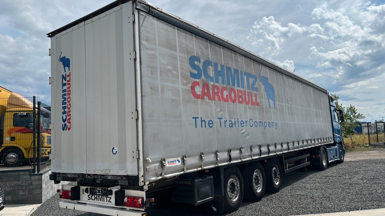 Schmitz Cargobull S01 Pritsche Plane Edscha Liftachse - Semi-trailer dengan terpal samping: gambar 5 Schmitz Cargobull S01 Pritsche Plane Edscha Liftachse - Semi-trailer dengan terpal samping: gambar 5