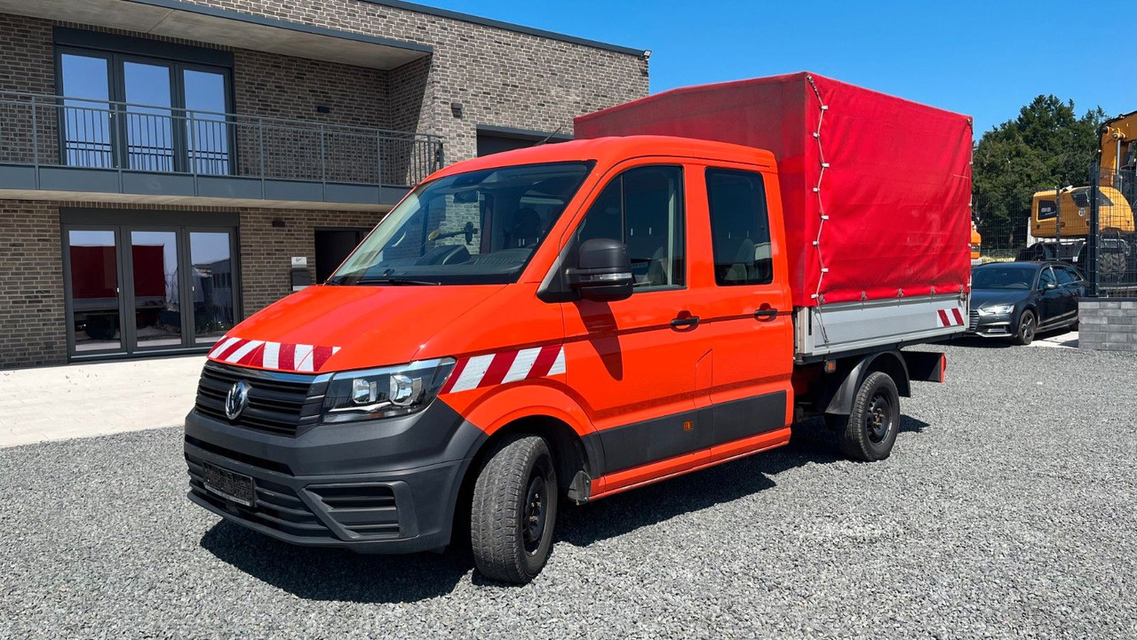 Volkswagen Crafter Pritsche Plane 35 DOKA mittellang RWD - Van dengan terpal samping, Van kombi: gambar 2 Volkswagen Crafter Pritsche Plane 35 DOKA mittellang RWD - Van dengan terpal samping, Van kombi: gambar 2