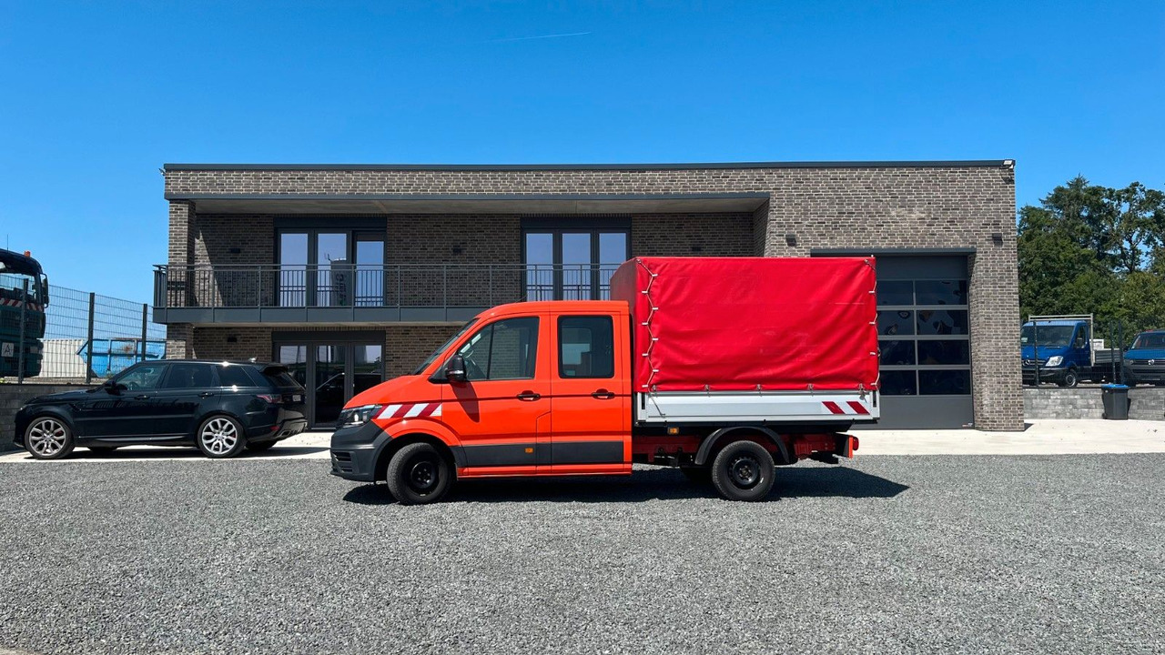 Volkswagen Crafter Pritsche Plane 35 DOKA mittellang RWD - Van dengan terpal samping, Van kombi: gambar 1 Volkswagen Crafter Pritsche Plane 35 DOKA mittellang RWD - Van dengan terpal samping, Van kombi: gambar 1