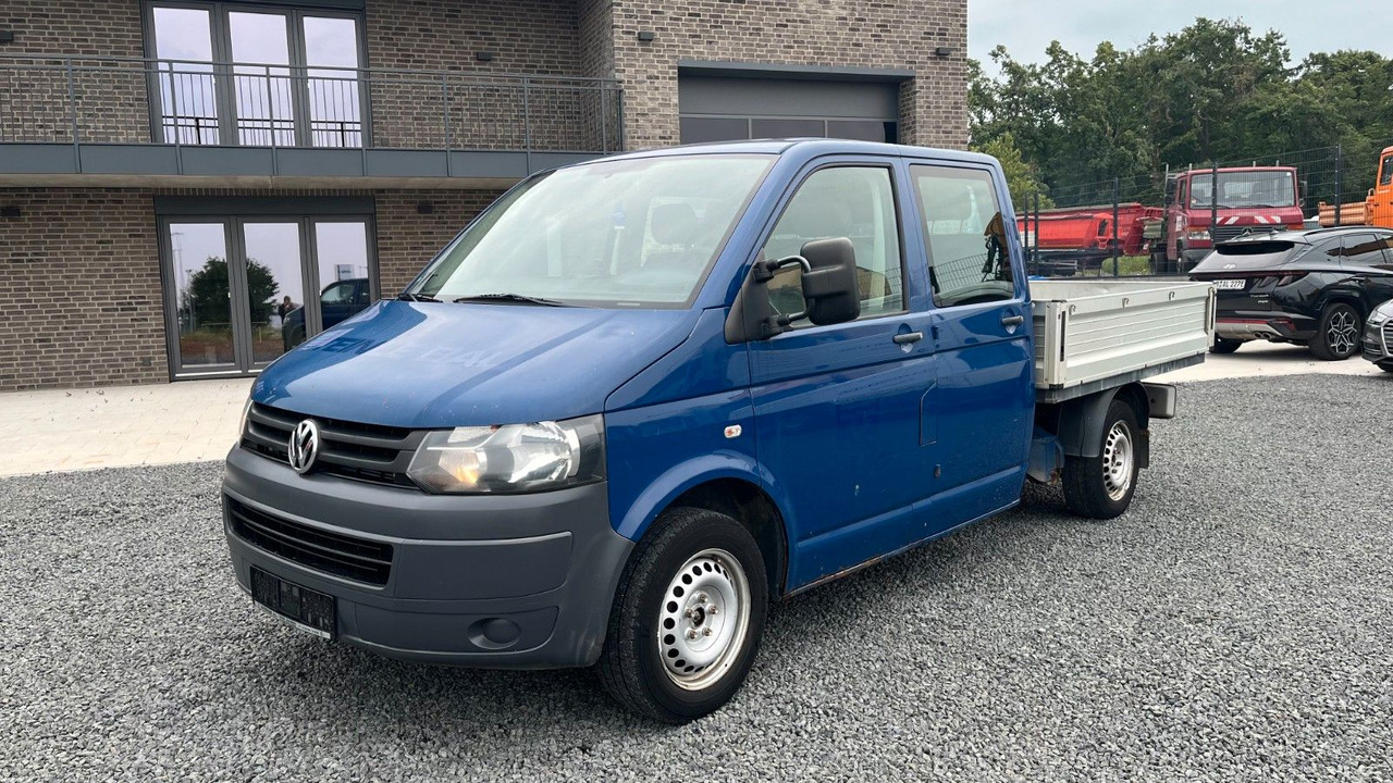 Volkswagen T5 Transporter Pritsche Doppelkabine Doka - Van flatbed, Van kombi: gambar 3 Volkswagen T5 Transporter Pritsche Doppelkabine Doka - Van flatbed, Van kombi: gambar 3