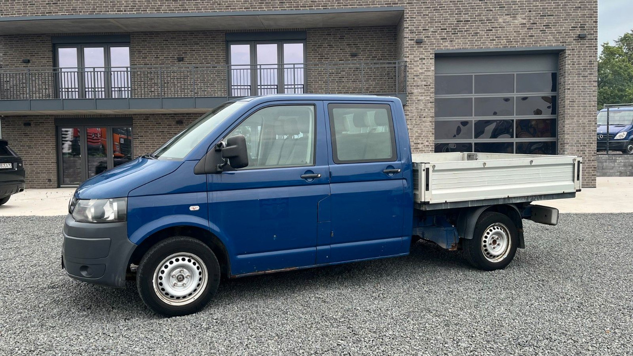 Volkswagen T5 Transporter Pritsche Doppelkabine Doka - Van flatbed, Van kombi: gambar 2 Volkswagen T5 Transporter Pritsche Doppelkabine Doka - Van flatbed, Van kombi: gambar 2