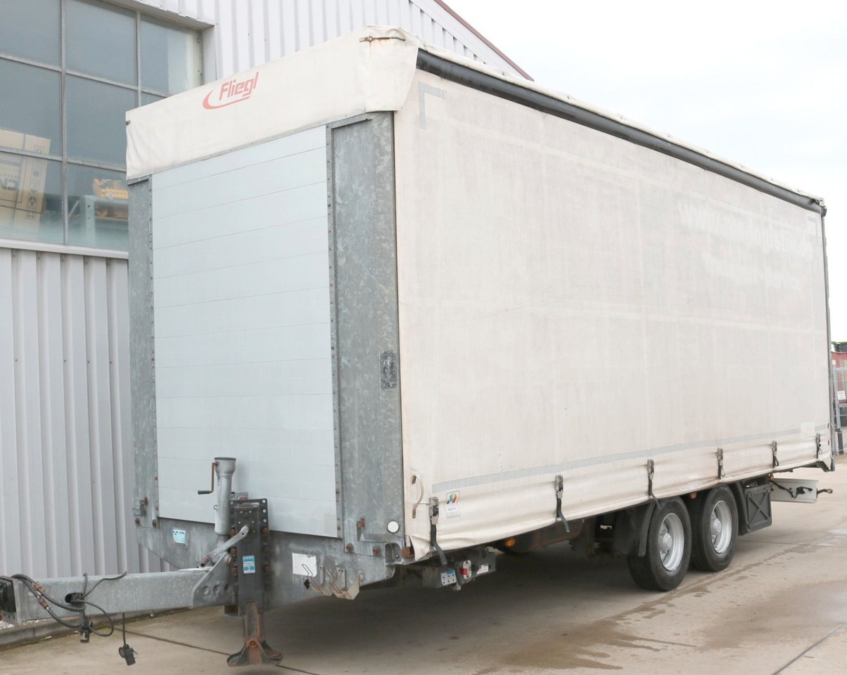 Fliegl TPS 118 Tandem Anh. 11,8t verzinkt + EDSCHA - Trailer dengan terpal samping: gambar 1 Fliegl TPS 118 Tandem Anh. 11,8t verzinkt + EDSCHA - Trailer dengan terpal samping: gambar 1