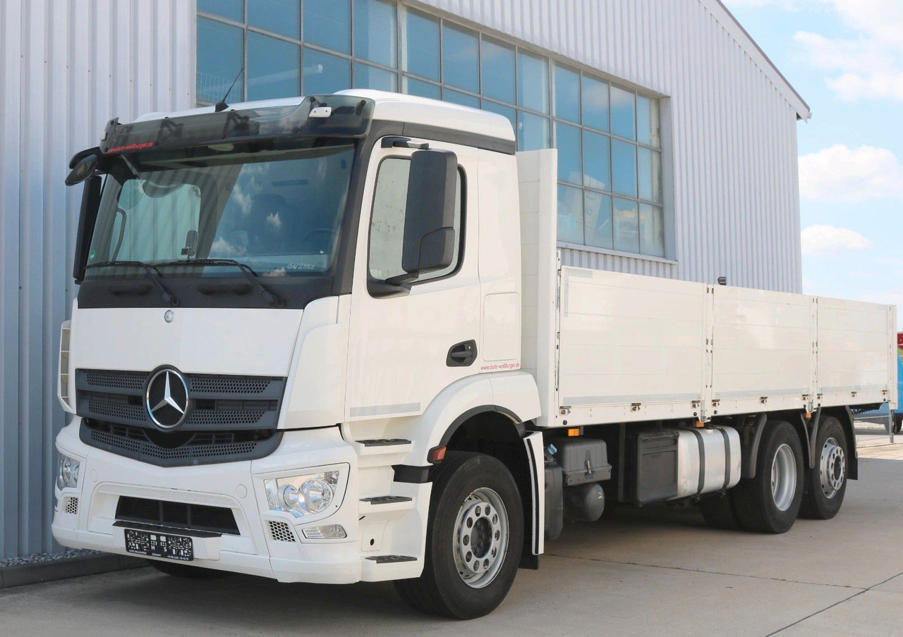 Mercedes-Benz Antos 2641L Prits. / Staplerhaltg. Stahltransp. - Truk flatbed: gambar 1 Mercedes-Benz Antos 2641L Prits. / Staplerhaltg. Stahltransp. - Truk flatbed: gambar 1