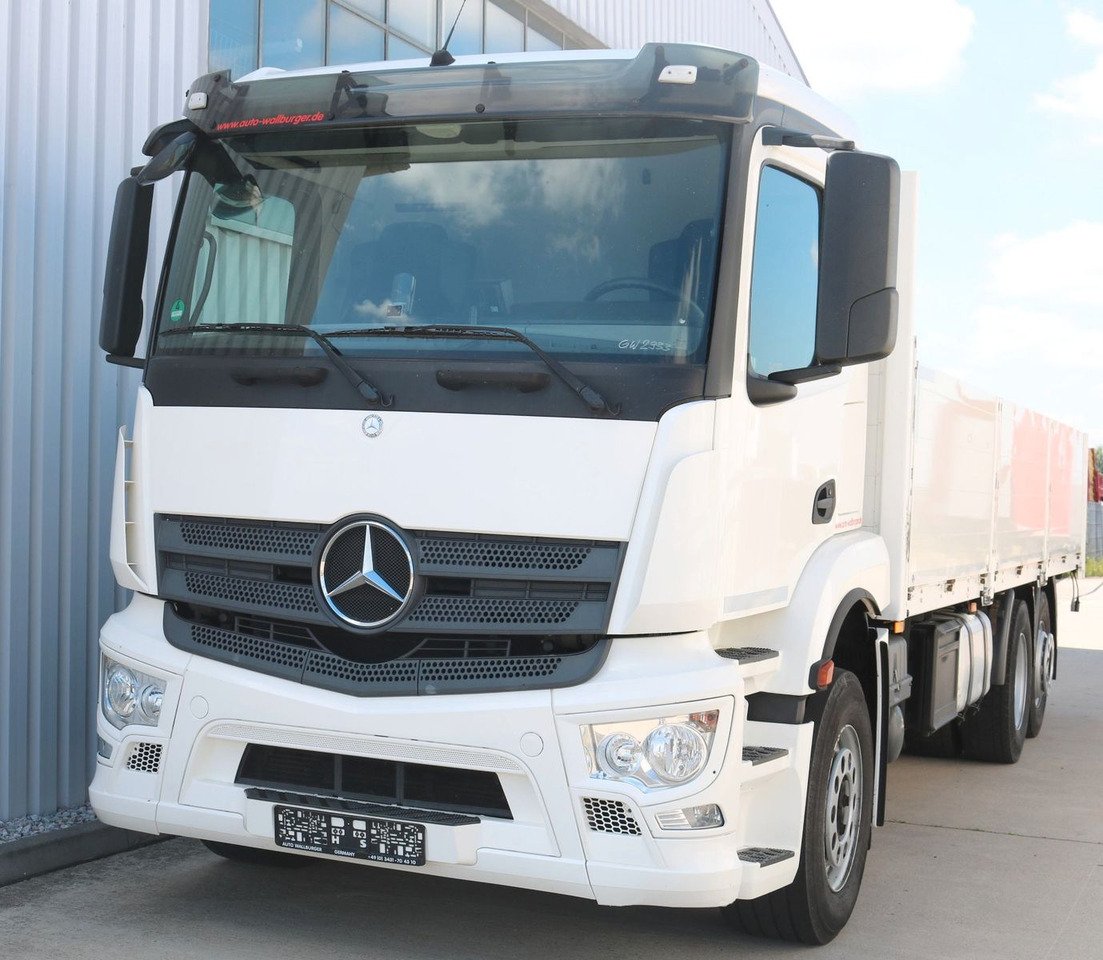 Mercedes-Benz Antos 2641L Prits. / Staplerhaltg. Stahltransp. - Truk flatbed: gambar 5 Mercedes-Benz Antos 2641L Prits. / Staplerhaltg. Stahltransp. - Truk flatbed: gambar 5
