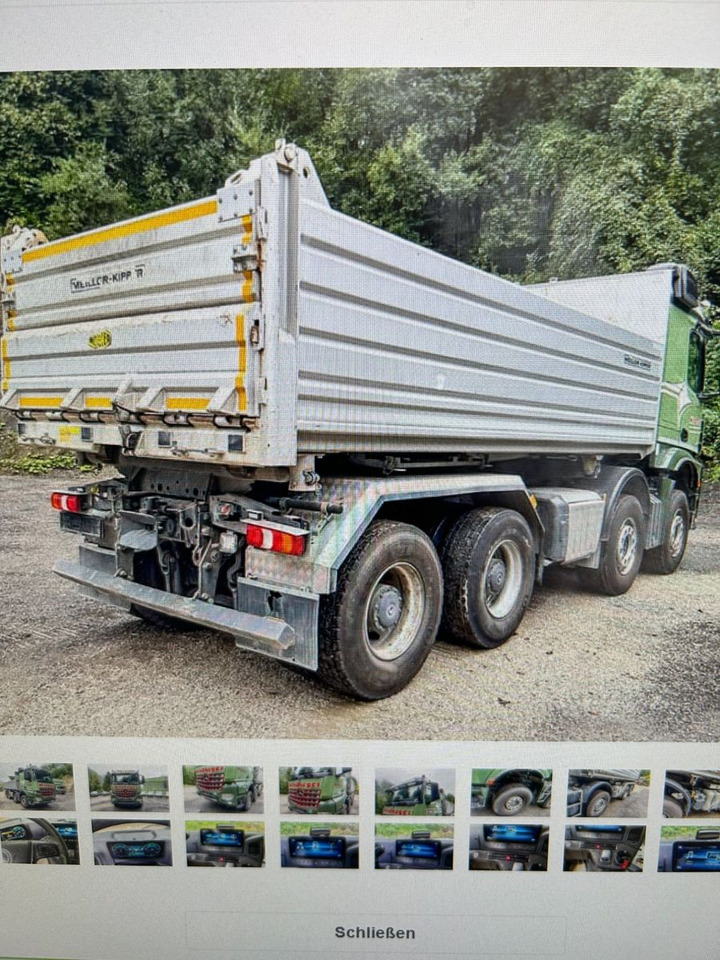 Mercedes-Benz Arocs 4152 8x4 BB Meiller Special Kipper - Truk jungkit: gambar 2 Mercedes-Benz Arocs 4152 8x4 BB Meiller Special Kipper - Truk jungkit: gambar 2
