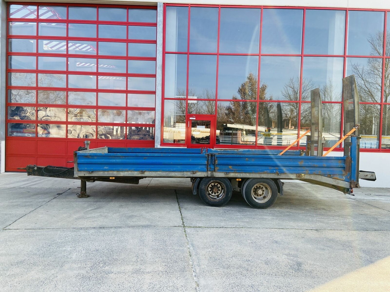 14 t Tandemtieflader - Trailer low bed: gambar 1 14 t Tandemtieflader - Trailer low bed: gambar 1