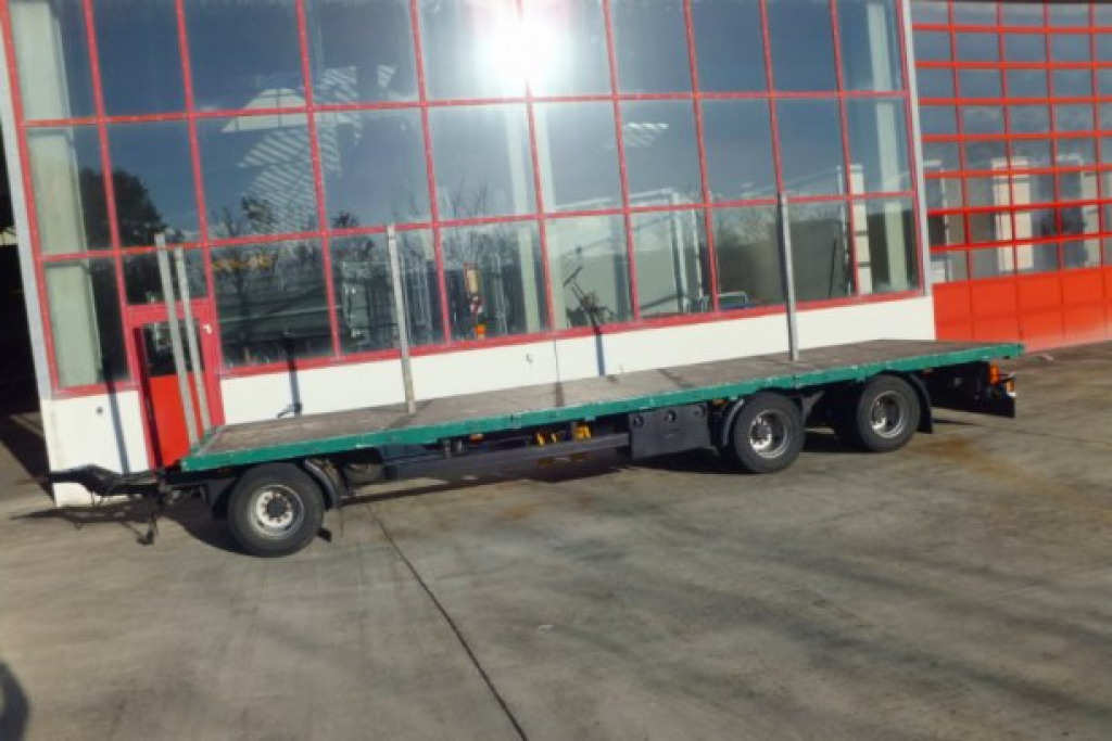 3 Achs 3 Achs Jumbo- Pritschenanhänger mit Steckrungen - Trailer flatbed: gambar 1 3 Achs 3 Achs Jumbo- Pritschenanhänger mit Steckrungen - Trailer flatbed: gambar 1