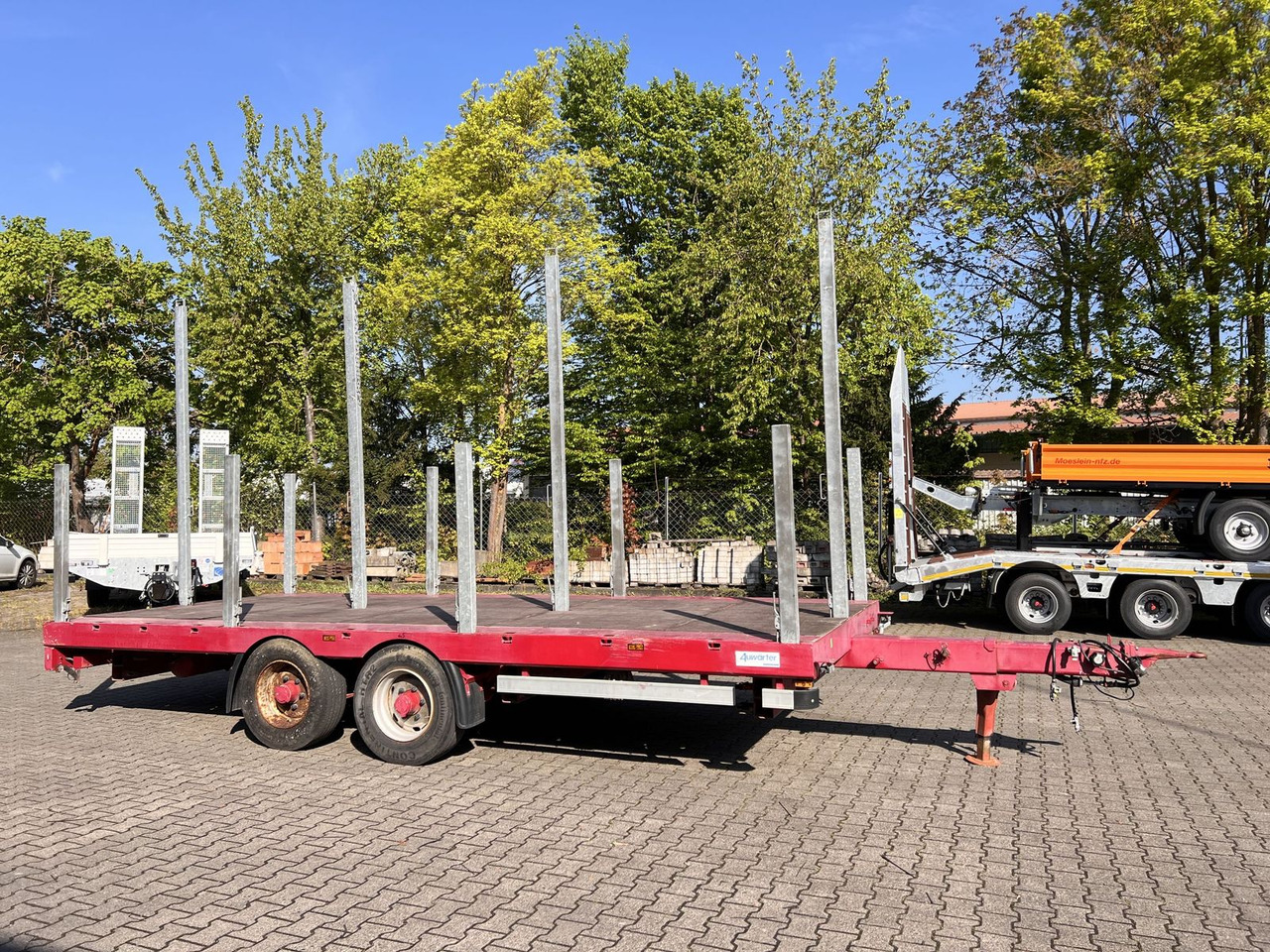 Auwärter Tandempritsche, ausziehbar, wenig Benutzt - Trailer flatbed: gambar 2 Auwärter Tandempritsche, ausziehbar, wenig Benutzt - Trailer flatbed: gambar 2