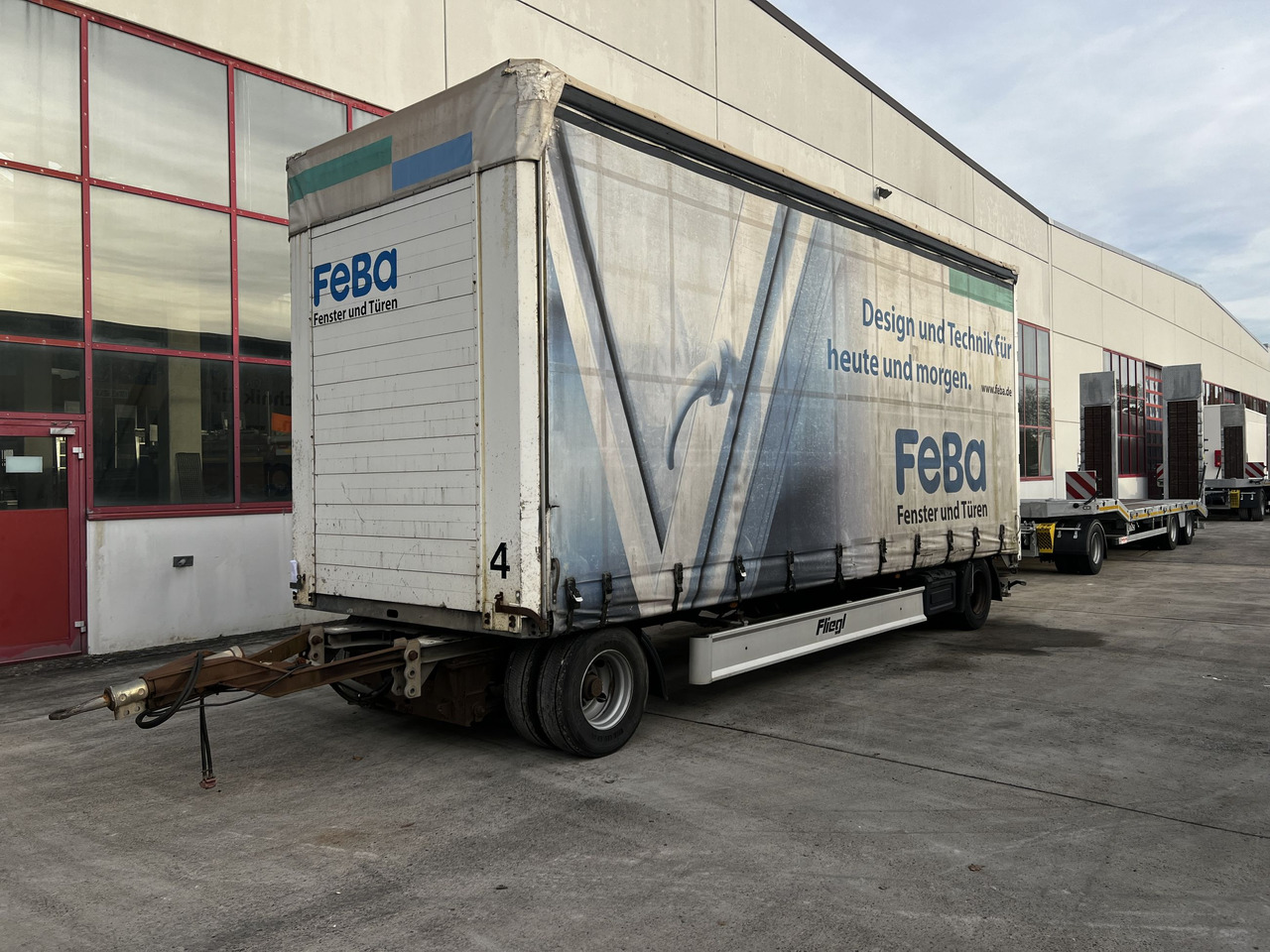 Fliegl ZPS180 2 Achs Jumbo- Planenanhänger - Trailer dengan terpal samping: gambar 2 Fliegl ZPS180 2 Achs Jumbo- Planenanhänger - Trailer dengan terpal samping: gambar 2