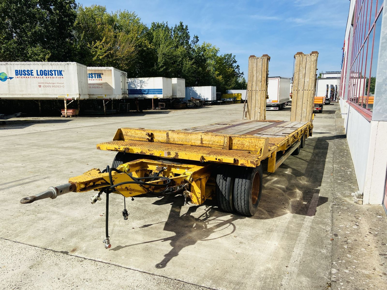 Goldhofer 3 Achs Tiefladeranhänger - Trailer low bed: gambar 5 Goldhofer 3 Achs Tiefladeranhänger - Trailer low bed: gambar 5