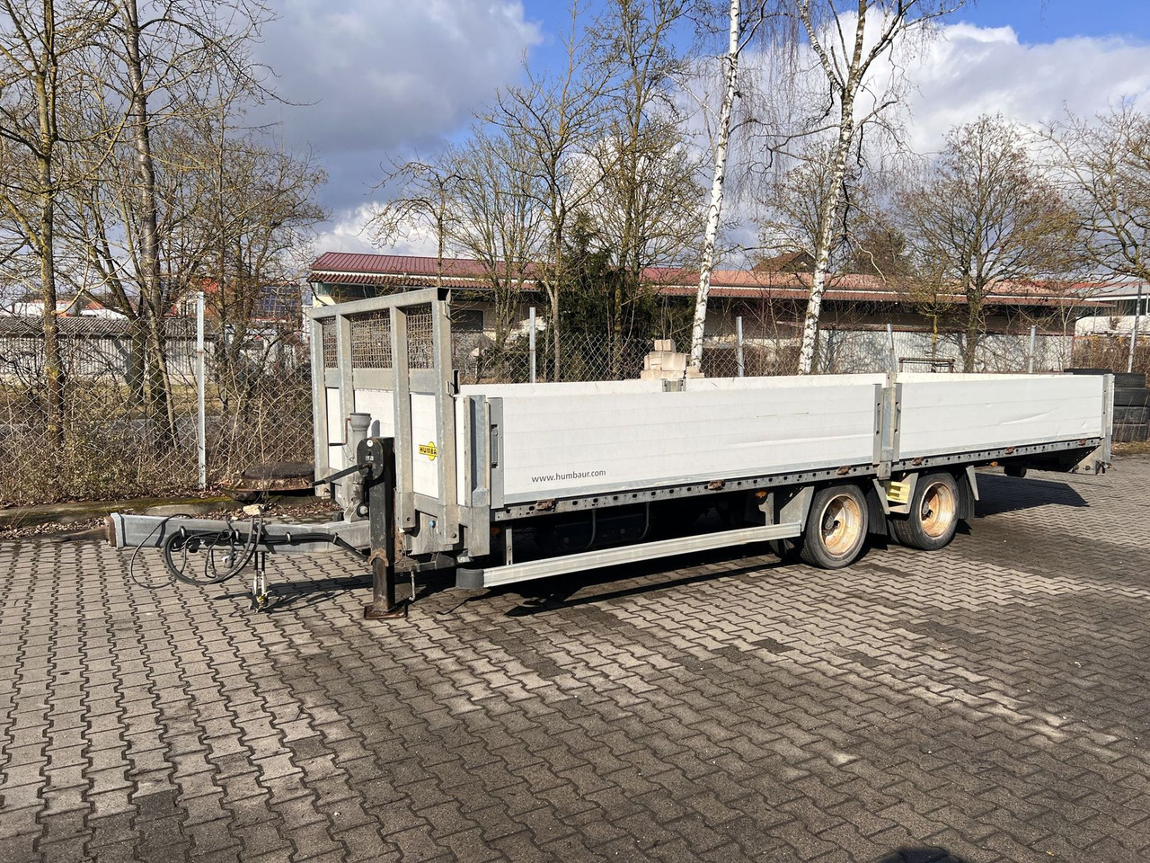 Humbaur 14,4 t Tandem- Pritschenanhänger- Tieflader - Trailer low bed: gambar 2 Humbaur 14,4 t Tandem- Pritschenanhänger- Tieflader - Trailer low bed: gambar 2