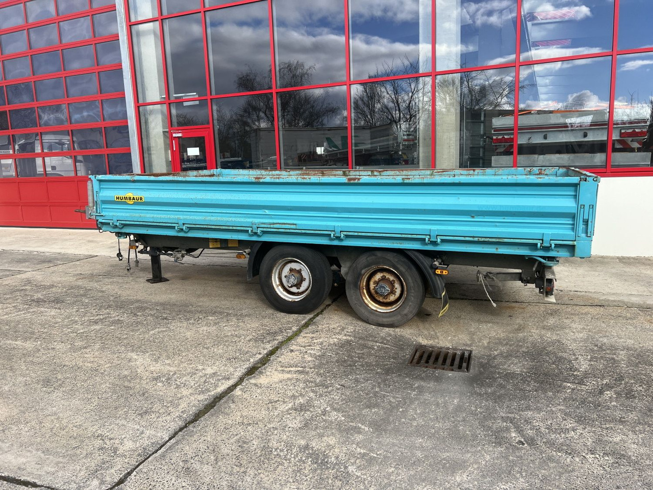 Humbaur HTK 10 50 24 Tandem Kipper- Tieflader - Trailer jungkit: gambar 2 Humbaur HTK 10 50 24 Tandem Kipper- Tieflader - Trailer jungkit: gambar 2