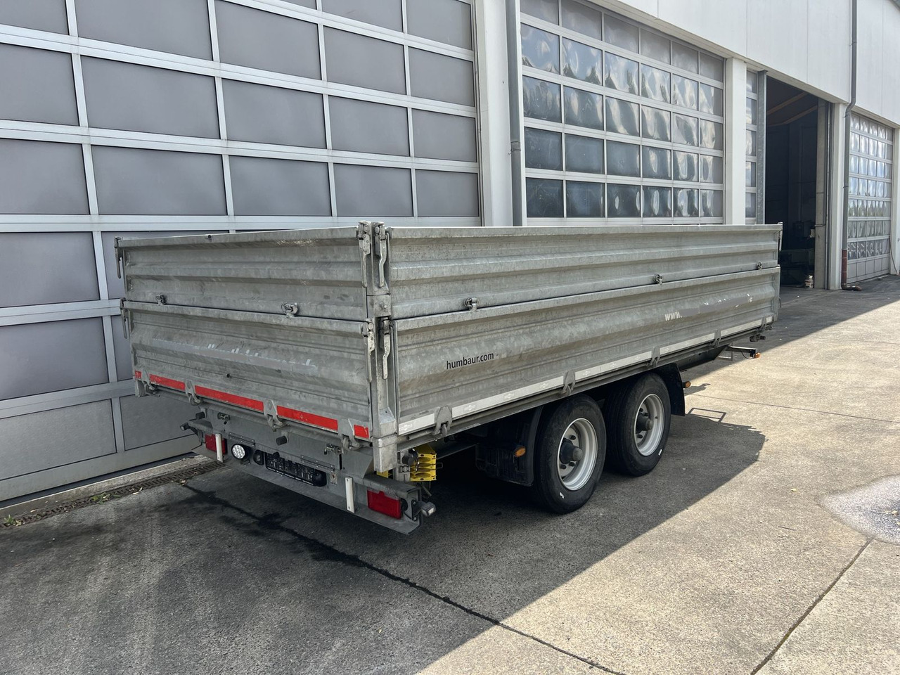 Humbaur Tandemkipper- Tieflader mit Aufsatz, neuwertig - Trailer jungkit: gambar 3 Humbaur Tandemkipper- Tieflader mit Aufsatz, neuwertig - Trailer jungkit: gambar 3