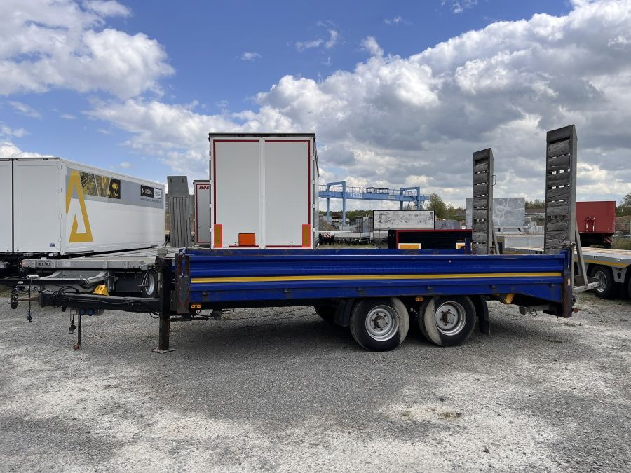 Humbaur Tandemtieflader - Trailer low bed: gambar 1 Humbaur Tandemtieflader - Trailer low bed: gambar 1