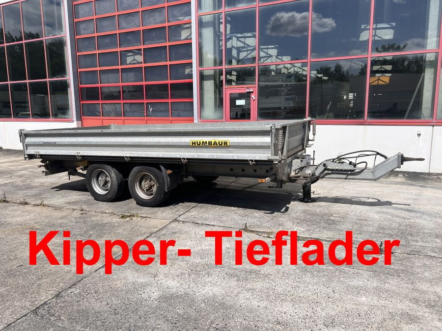 Humbaur htk105024 Tandemkipper- Tieflader - Trailer jungkit: gambar 1 Humbaur htk105024 Tandemkipper- Tieflader - Trailer jungkit: gambar 1