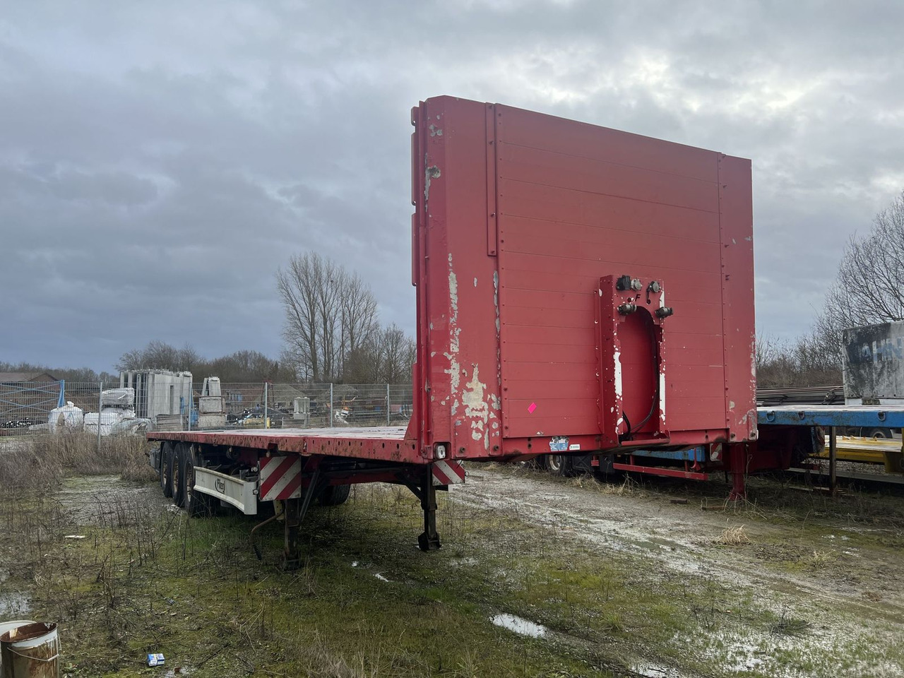 Krone 3 Achs Sattelauflieger - Semi-trailer flatbed: gambar 2 Krone 3 Achs Sattelauflieger - Semi-trailer flatbed: gambar 2