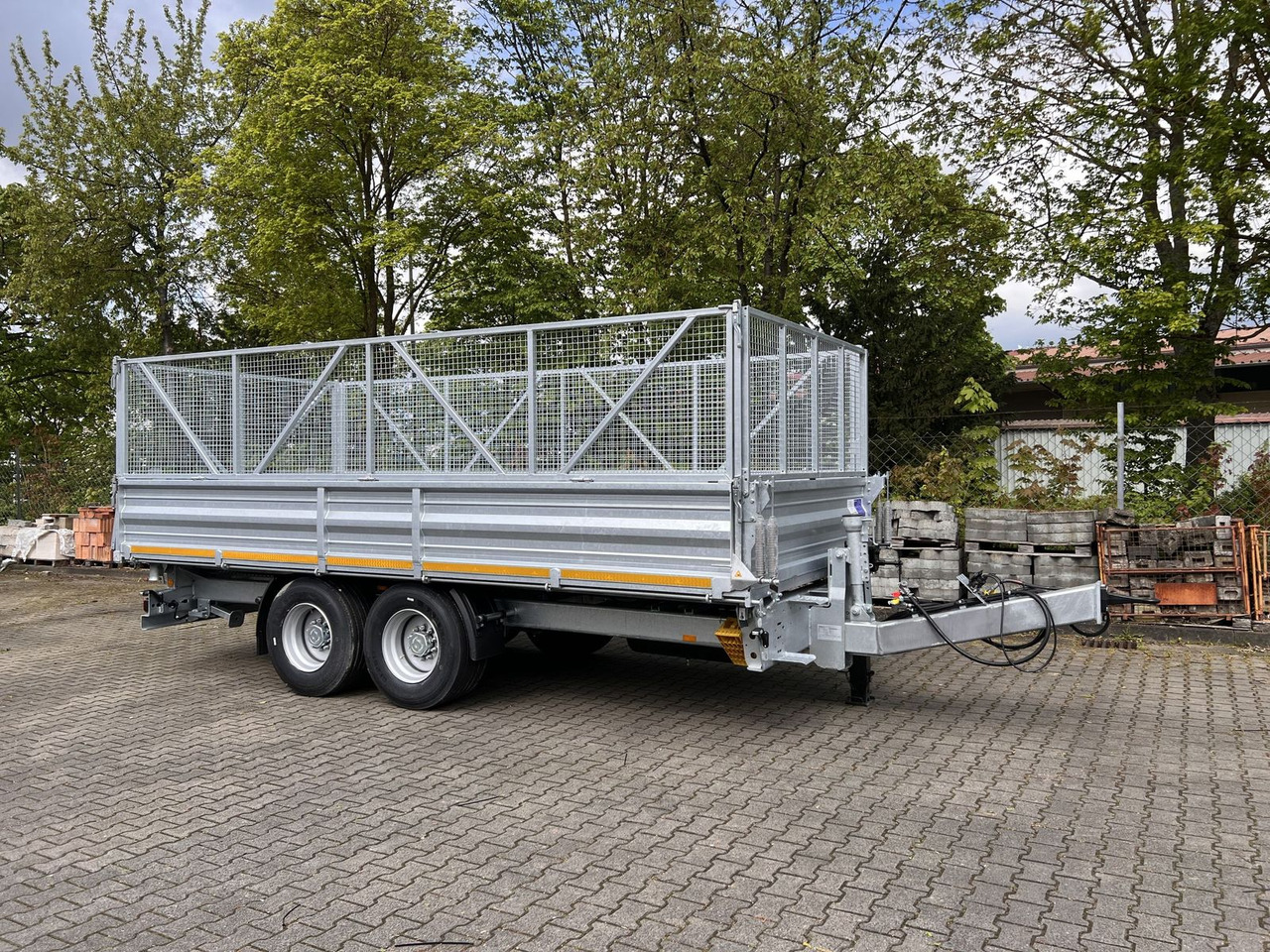 Möslein 14 t Tandem- Kipper Tieflader 5,70 m lang, Brei - Trailer jungkit: gambar 3 Möslein 14 t Tandem- Kipper Tieflader 5,70 m lang, Brei - Trailer jungkit: gambar 3