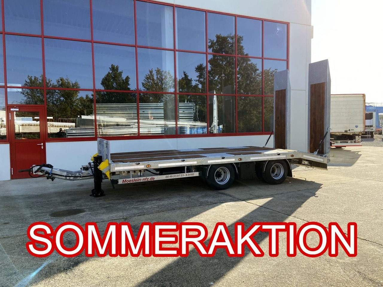 Möslein 21 t Tandemtieflader, Luftgefedert, NEU - Trailer low bed: gambar 1 Möslein 21 t Tandemtieflader, Luftgefedert, NEU - Trailer low bed: gambar 1