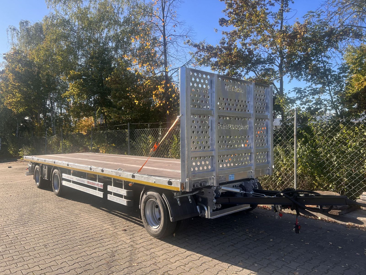 Möslein 3 Achs Jumbo- Plato- Anhänger 8,60 m, Mega - Trailer flatbed: gambar 3 Möslein 3 Achs Jumbo- Plato- Anhänger 8,60 m, Mega - Trailer flatbed: gambar 3