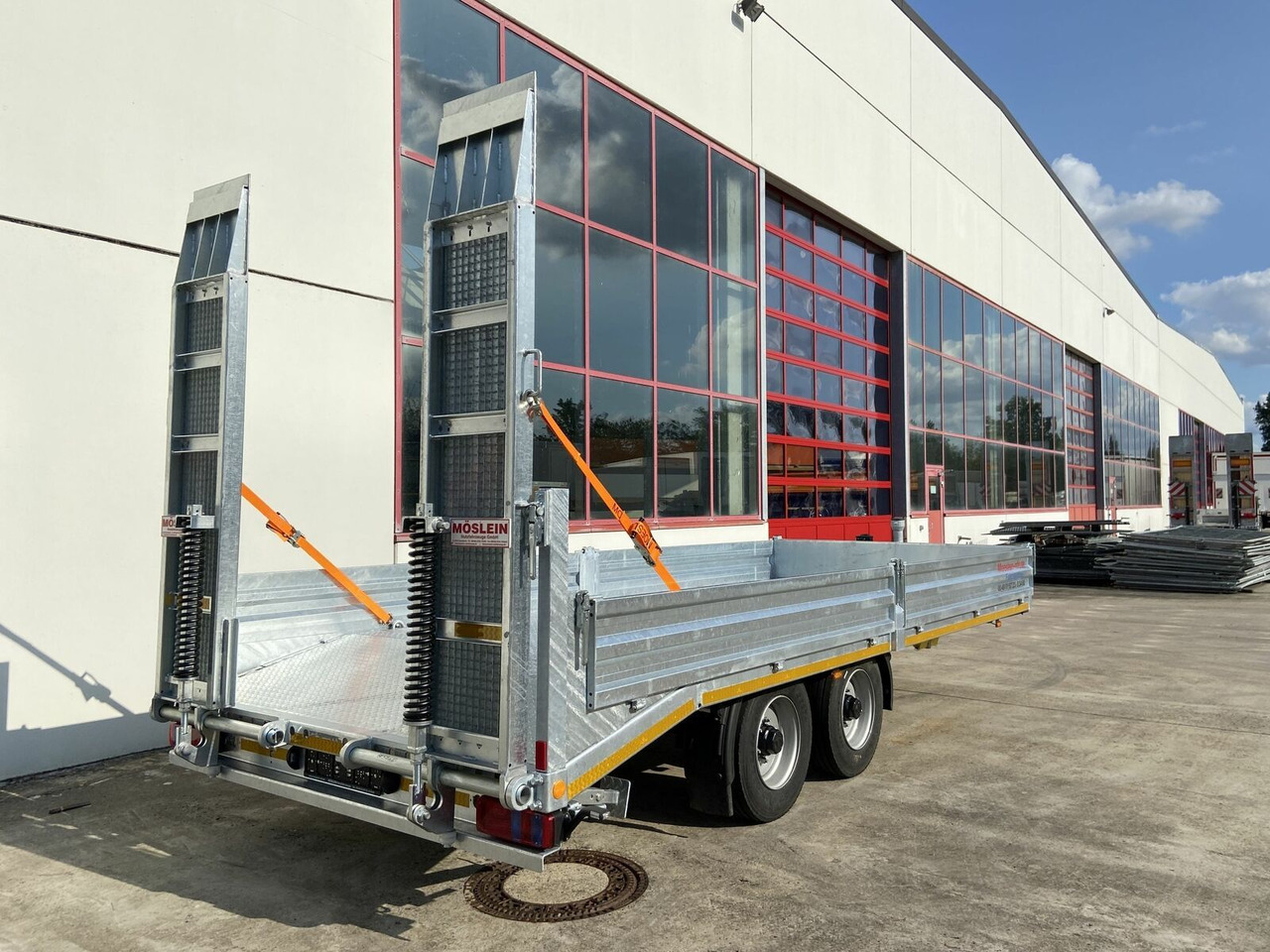 Möslein Neuer 13 t Tandemtieflader, Stahl- Boden - Trailer low bed: gambar 5 Möslein Neuer 13 t Tandemtieflader, Stahl- Boden - Trailer low bed: gambar 5