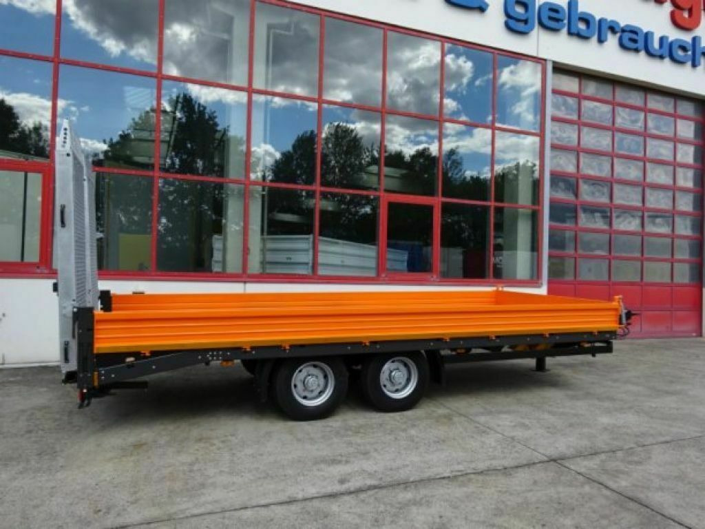 Möslein Neuer Tandemtieflader - Trailer low bed: gambar 2 Möslein Neuer Tandemtieflader - Trailer low bed: gambar 2