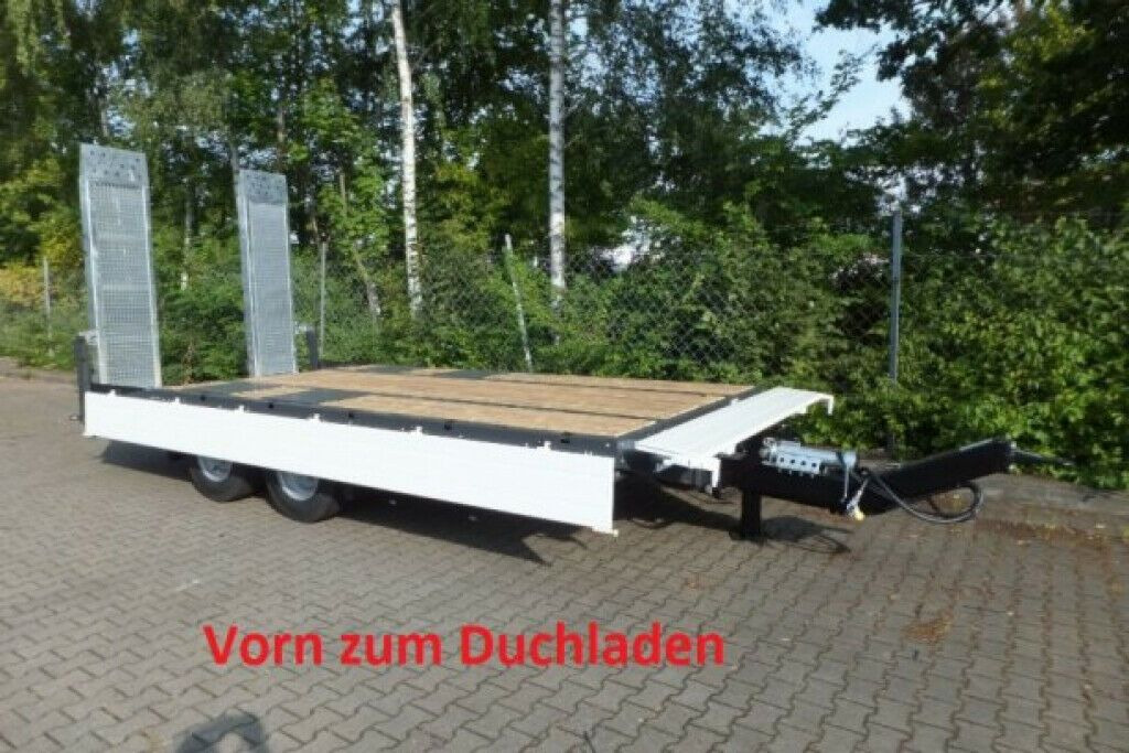 Trailer low bed Möslein  Neuer Tandemtieflader: gambar 6
