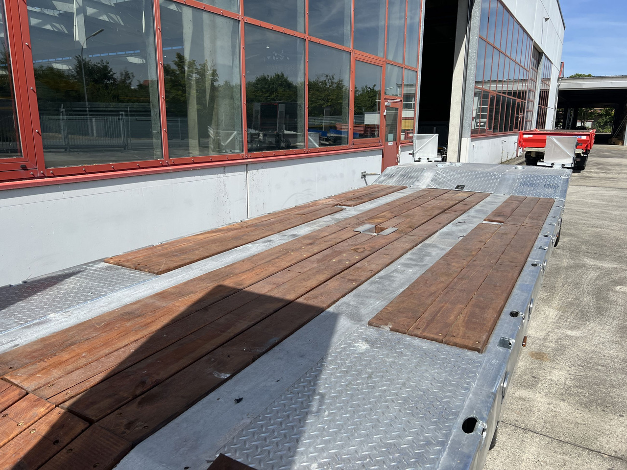 Möslein T 2 Schwebheim Neuer 2 Achs Tieflader- Anhänger, Verbreiterung - Trailer low bed: gambar 5 Möslein T 2 Schwebheim Neuer 2 Achs Tieflader- Anhänger, Verbreiterung - Trailer low bed: gambar 5