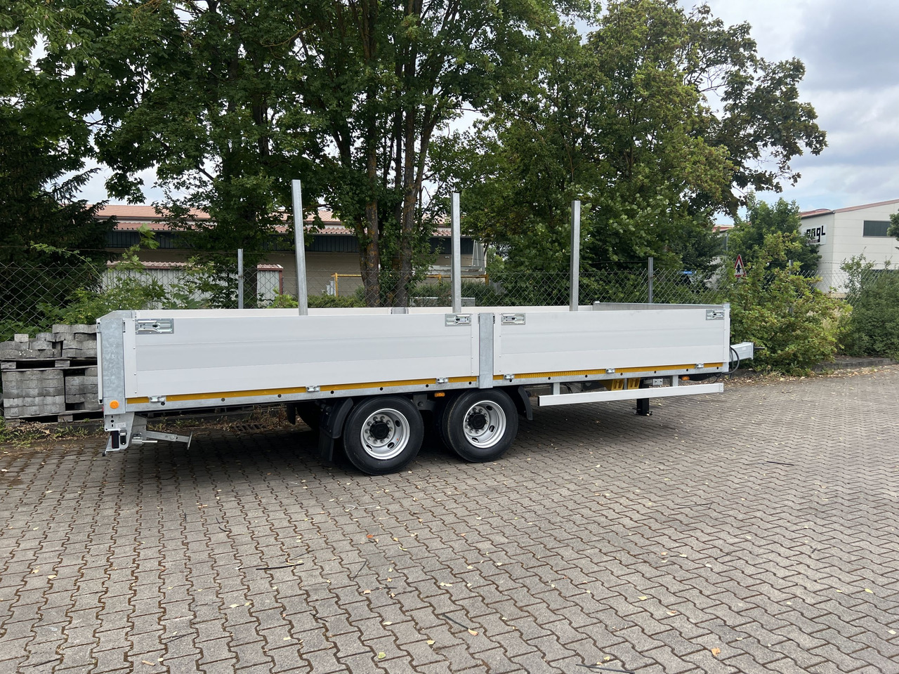 Möslein THT 14,4 G 6,2  14,4 t GG Tandem- Pritschenanhänger- Tieflader - Trailer flatbed: gambar 3 Möslein THT 14,4 G 6,2  14,4 t GG Tandem- Pritschenanhänger- Tieflader - Trailer flatbed: gambar 3