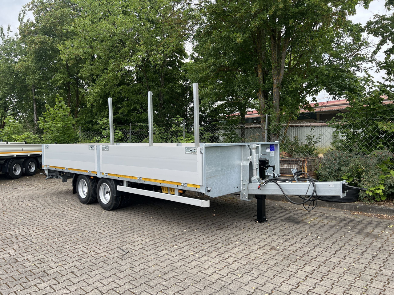 Möslein THT 14,4 G 6,2 L  14,4 t Tandem- Pritschenanhänger- Tieflader - Trailer flatbed: gambar 4 Möslein THT 14,4 G 6,2 L  14,4 t Tandem- Pritschenanhänger- Tieflader - Trailer flatbed: gambar 4
