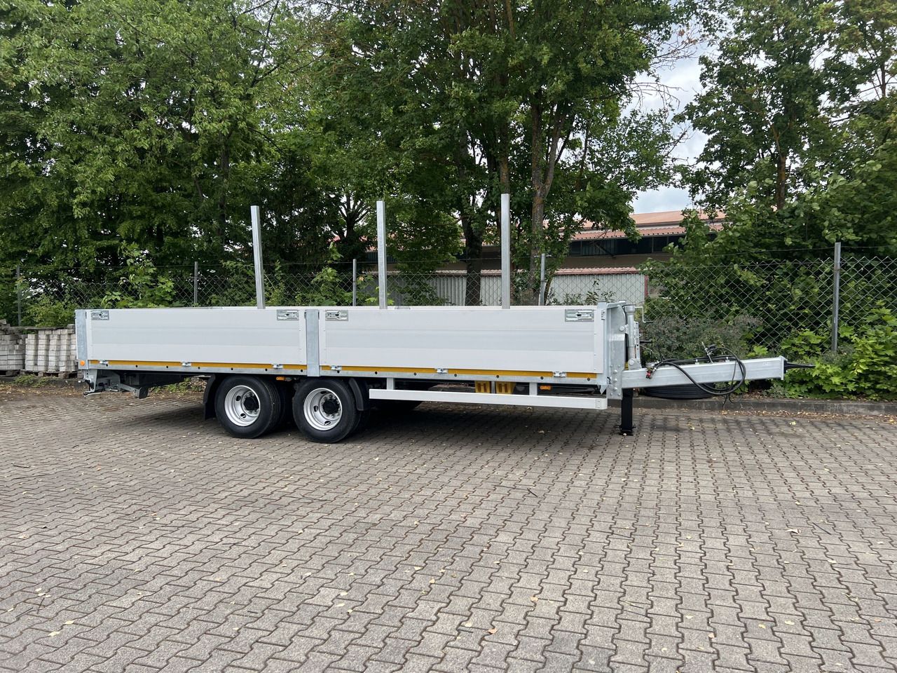 Möslein THT 14,4 G 6,2 L 14,4 t Tandem- Pritschenanhänger- Tieflader - Trailer flatbed: gambar 1 Möslein THT 14,4 G 6,2 L 14,4 t Tandem- Pritschenanhänger- Tieflader - Trailer flatbed: gambar 1