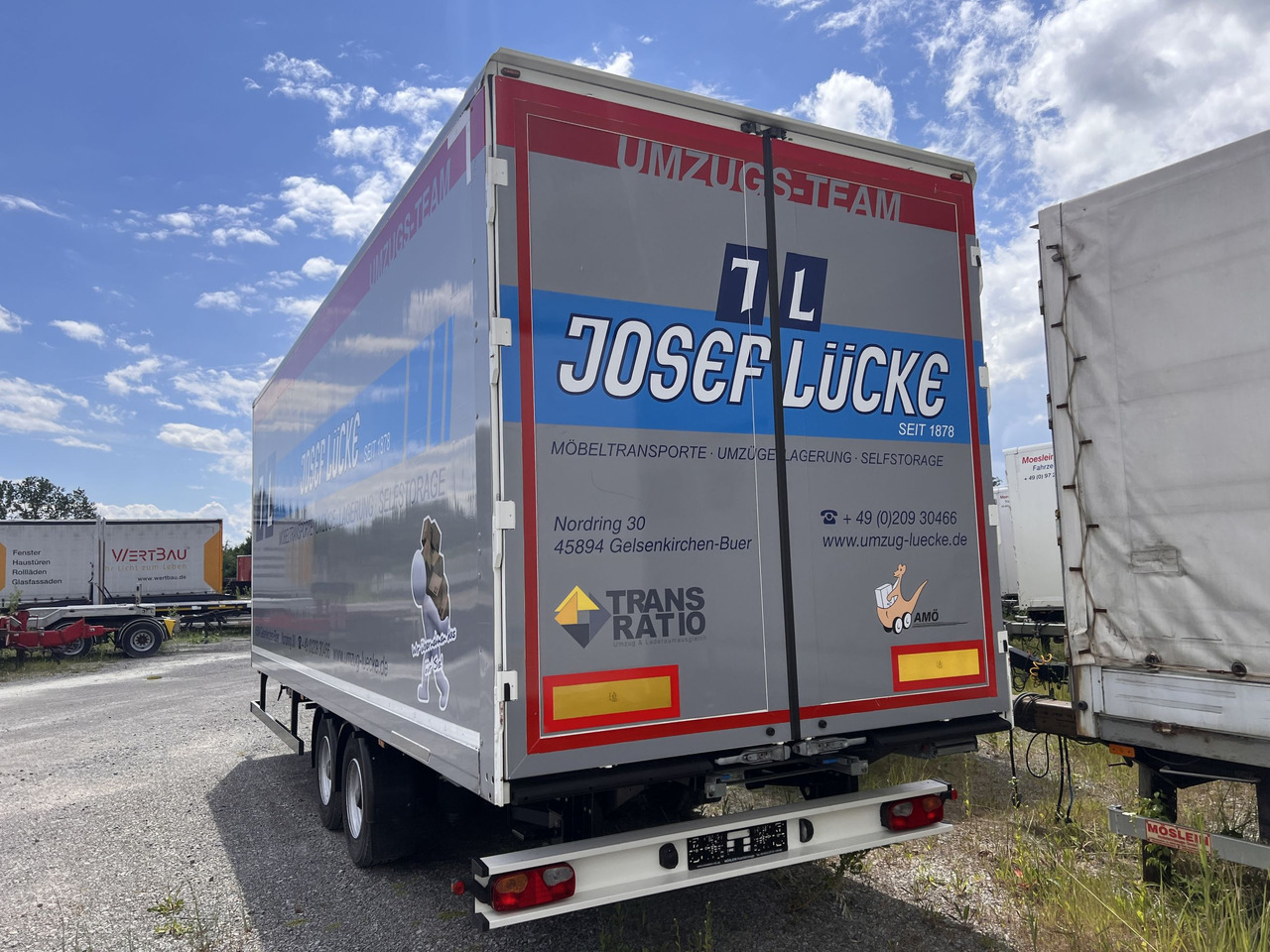 Möslein TKO 105 Schwebheim Tandem- Möbel Koffer- Anhänger - Trailer kotak tertutup: gambar 5 Möslein TKO 105 Schwebheim Tandem- Möbel Koffer- Anhänger - Trailer kotak tertutup: gambar 5