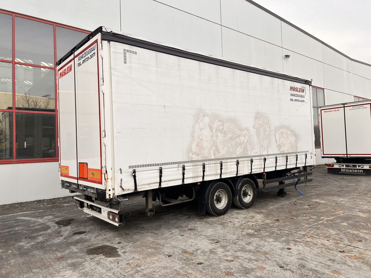 Möslein TPW 105 D 7,30 Tandem- Schiebeplanenanhänger zum Durchladen - Trailer dengan terpal samping: gambar 3 Möslein TPW 105 D 7,30 Tandem- Schiebeplanenanhänger zum Durchladen - Trailer dengan terpal samping: gambar 3