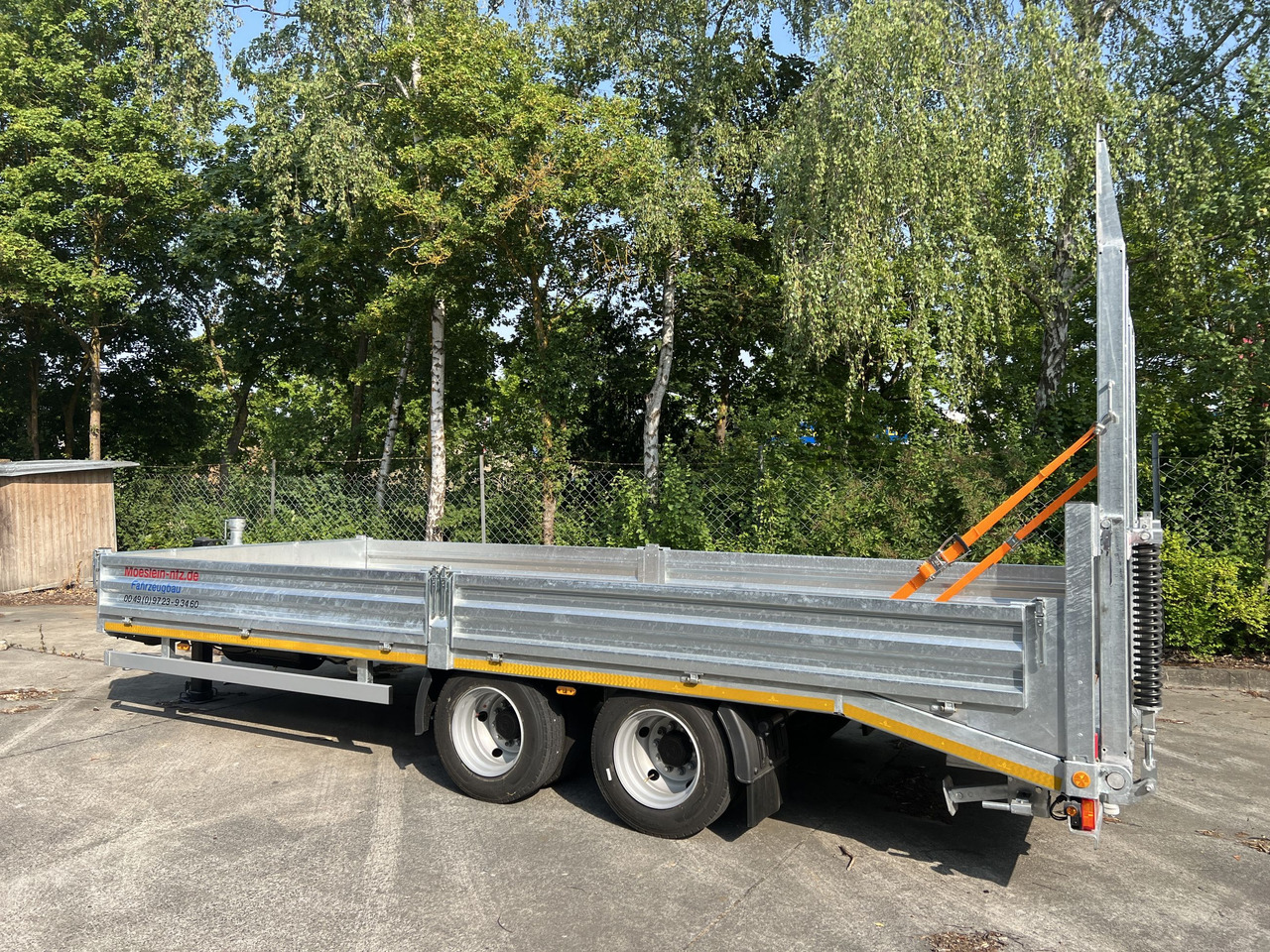 Möslein TT 14 14,4 t Tandemtieflader, 7,20 m langNeufahrzeug - Trailer low bed: gambar 2 Möslein TT 14 14,4 t Tandemtieflader, 7,20 m langNeufahrzeug - Trailer low bed: gambar 2