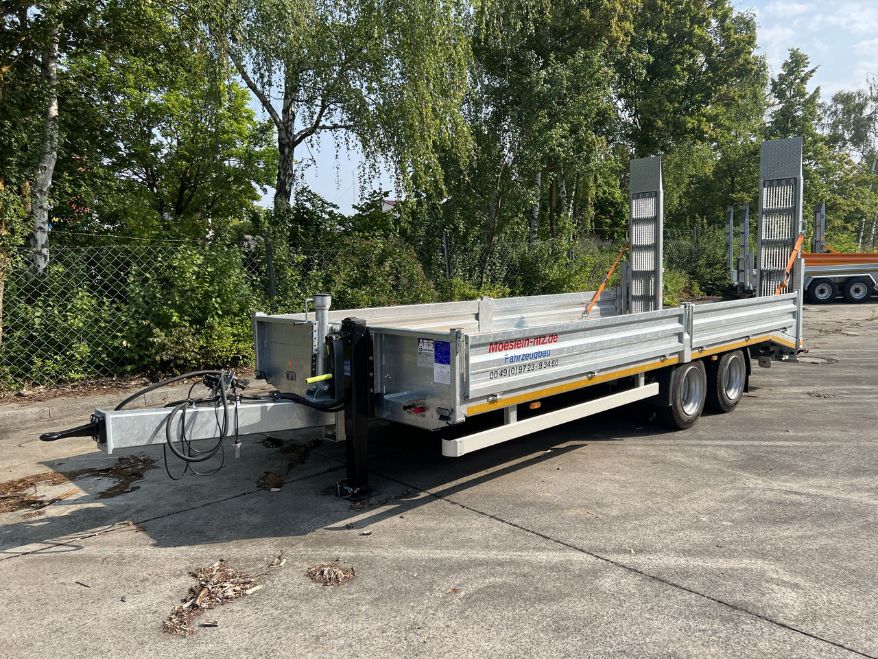 Möslein TT 14 14,4 t Tandemtieflader, 7,20 m langNeufahrzeug - Trailer low bed: gambar 3 Möslein TT 14 14,4 t Tandemtieflader, 7,20 m langNeufahrzeug - Trailer low bed: gambar 3