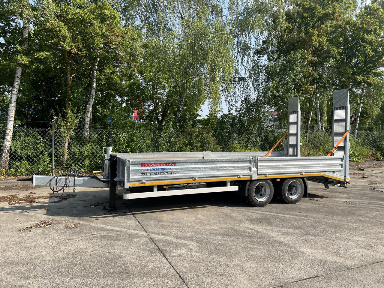 Möslein TT 14 14,4 t Tandemtieflader, 7,20 m langNeufahrzeug - Trailer low bed: gambar 4 Möslein TT 14 14,4 t Tandemtieflader, 7,20 m langNeufahrzeug - Trailer low bed: gambar 4