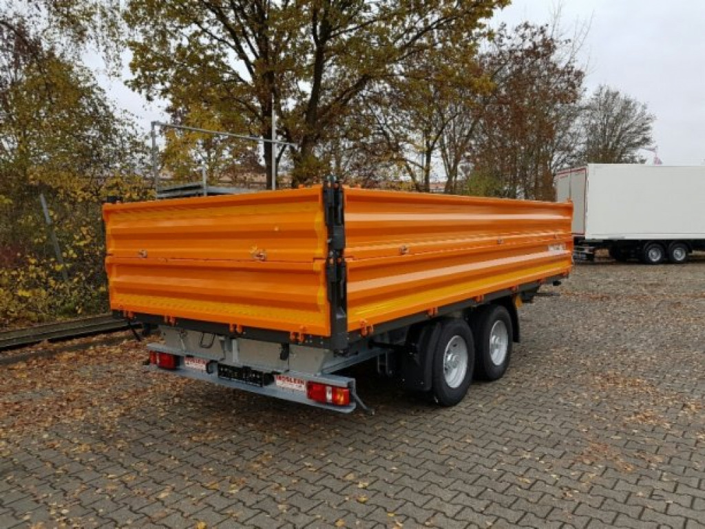 Möslein TTD13- BA Orange 13 t Tandem Kipper Tiefladermit Bordwand- Aufsatz-- Neufahrzeug -- - Trailer jungkit: gambar 4 Möslein TTD13- BA Orange 13 t Tandem Kipper Tiefladermit Bordwand- Aufsatz-- Neufahrzeug -- - Trailer jungkit: gambar 4
