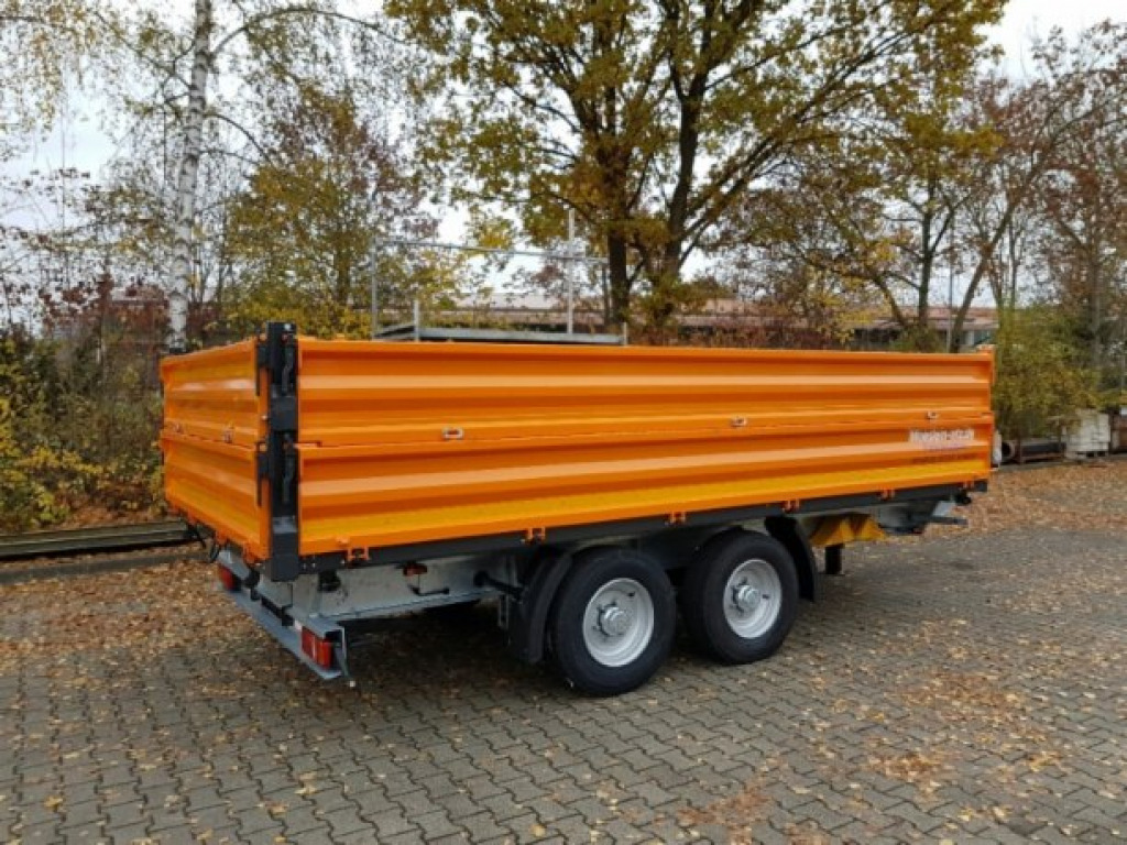 Möslein TTD13- BA Orange 13 t Tandem Kipper Tiefladermit Bordwand- Aufsatz-- Neufahrzeug -- - Trailer jungkit: gambar 3 Möslein TTD13- BA Orange 13 t Tandem Kipper Tiefladermit Bordwand- Aufsatz-- Neufahrzeug -- - Trailer jungkit: gambar 3