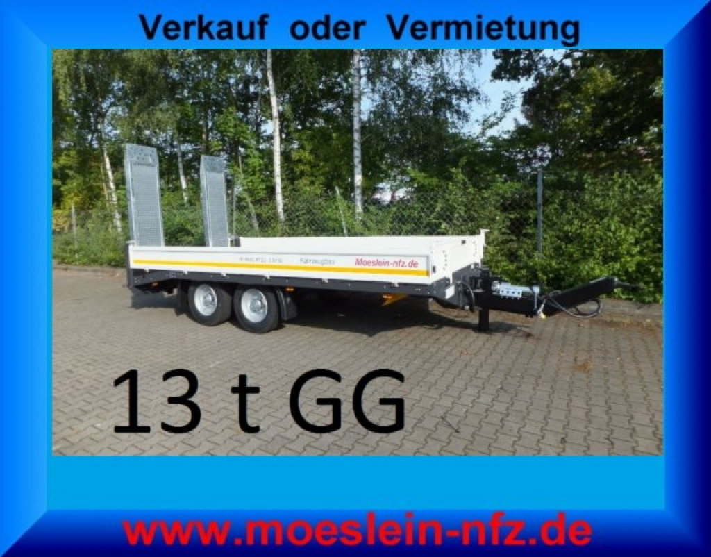 Möslein TTT 13- 5,2 Weiß  Neuer Tandemtieflader 13 t GG - Trailer low bed: gambar 4 Möslein TTT 13- 5,2 Weiß  Neuer Tandemtieflader 13 t GG - Trailer low bed: gambar 4
