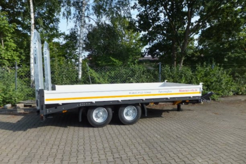 Möslein TTT 13- 5,2 Weiß  Neuer Tandemtieflader 13 t GG - Trailer low bed: gambar 5 Möslein TTT 13- 5,2 Weiß  Neuer Tandemtieflader 13 t GG - Trailer low bed: gambar 5