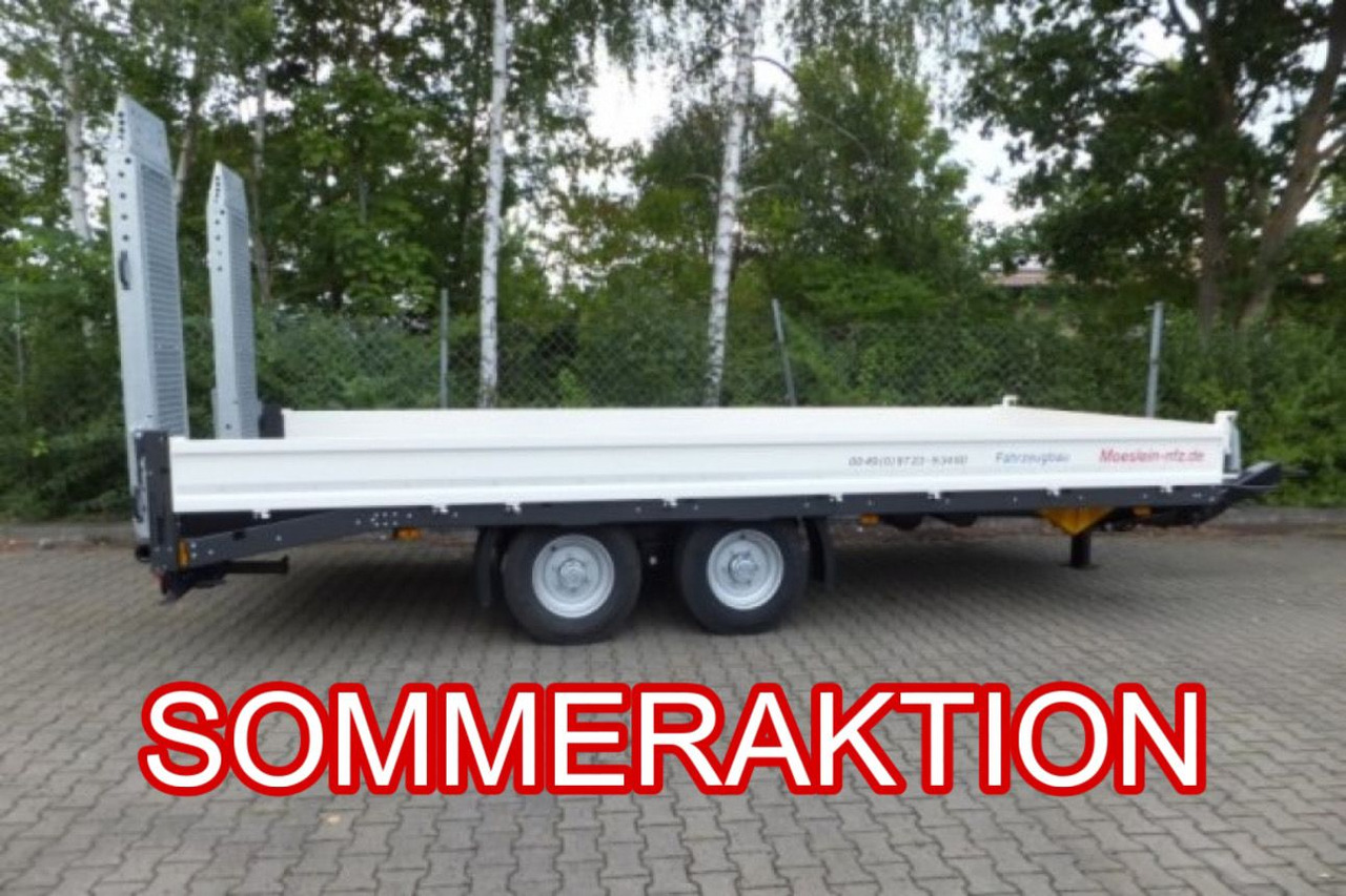 Möslein TTT 13 6,2 BR Weiß  Neuer 13 t GG Tandemtieflader mit Breiten Rampen - Trailer low bed: gambar 1 Möslein TTT 13 6,2 BR Weiß  Neuer 13 t GG Tandemtieflader mit Breiten Rampen - Trailer low bed: gambar 1