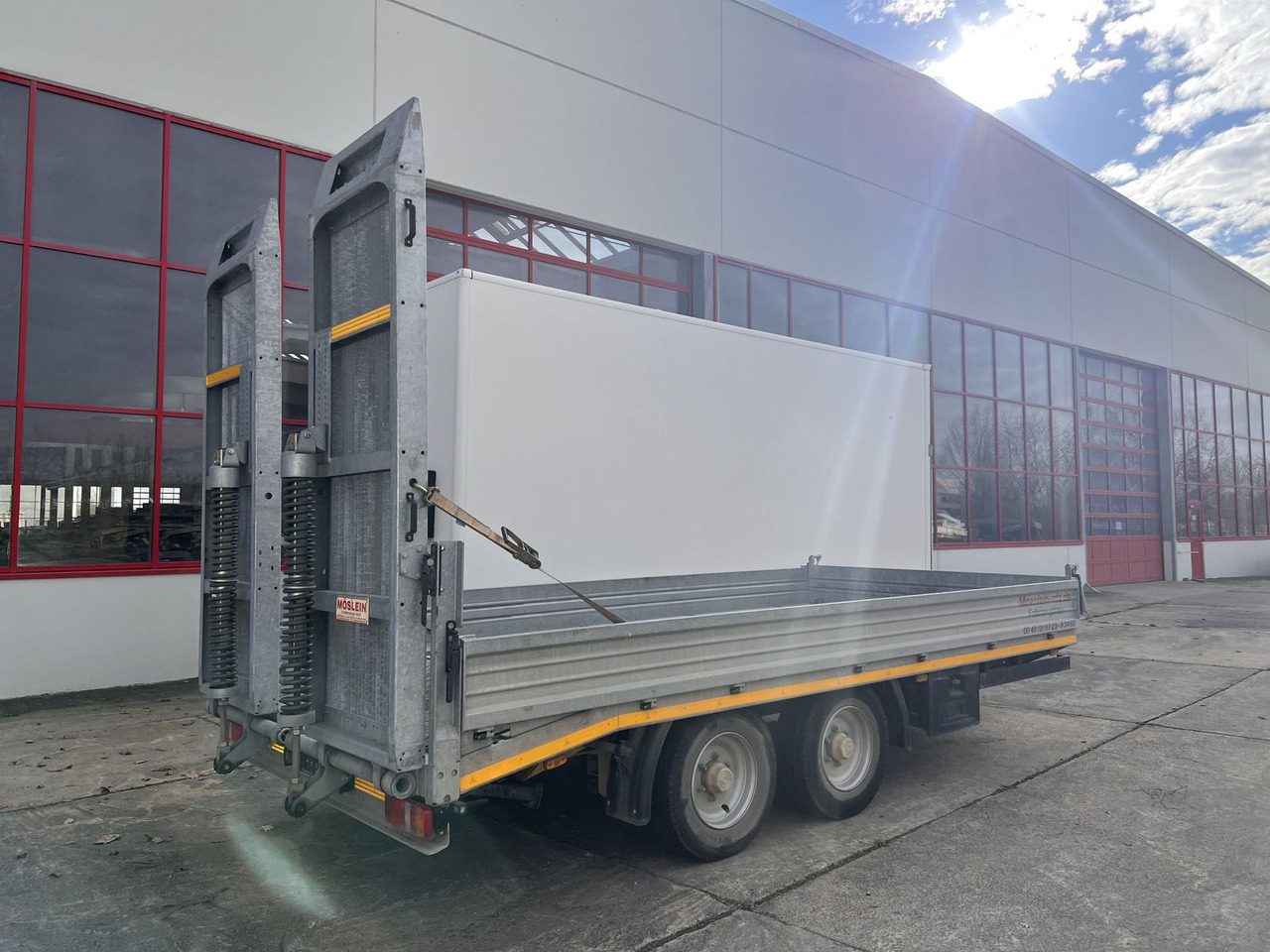 Möslein Tandemtieflader, Breite Rampen, Wenig Benutzt - Trailer low bed: gambar 3 Möslein Tandemtieflader, Breite Rampen, Wenig Benutzt - Trailer low bed: gambar 3