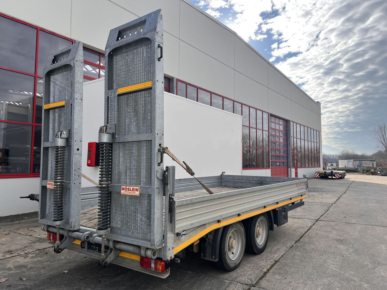 Möslein Tandemtieflader, Breite Rampen, Wenig Benutzt - Trailer low bed: gambar 4 Möslein Tandemtieflader, Breite Rampen, Wenig Benutzt - Trailer low bed: gambar 4