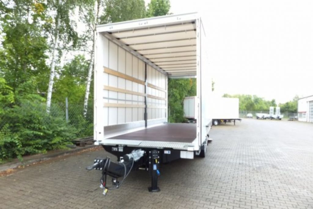 Möslein neuer Planenanhänger, Ladebordwand + Durchladba - Trailer dengan terpal samping: gambar 3 Möslein neuer Planenanhänger, Ladebordwand + Durchladba - Trailer dengan terpal samping: gambar 3