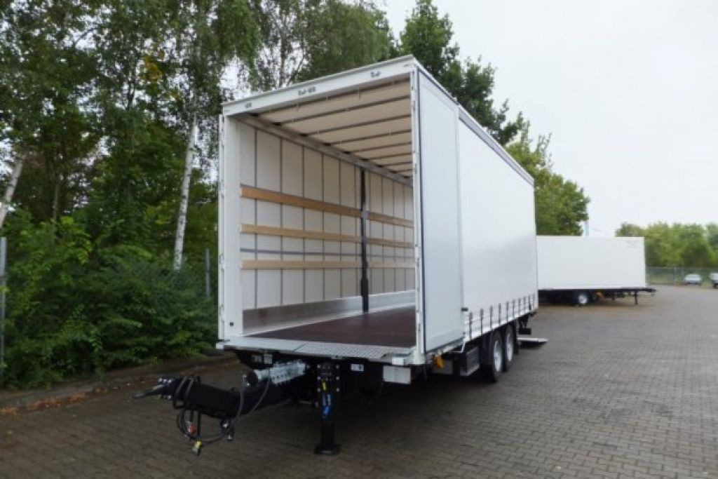 Möslein neuer Planenanhänger, Ladebordwand + Durchladba - Trailer dengan terpal samping: gambar 5 Möslein neuer Planenanhänger, Ladebordwand + Durchladba - Trailer dengan terpal samping: gambar 5